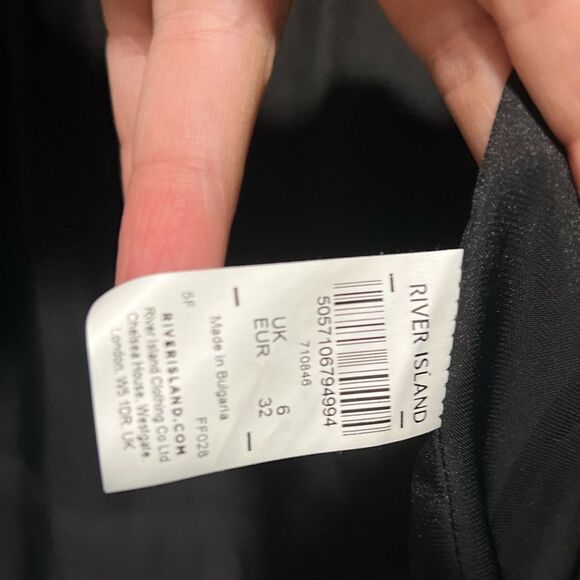 River Island Petite Grey Blazer UK 6 / EUR 32 - Picture 5 of 11